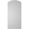 Ekena Millwork Arch Top Surface Mount PVC Gable Vent: Functional, w/ 2"W x 1-1/2"P Brickmould Frame, 20"W x 42"H GVPAR20X4202SF - alternate 4